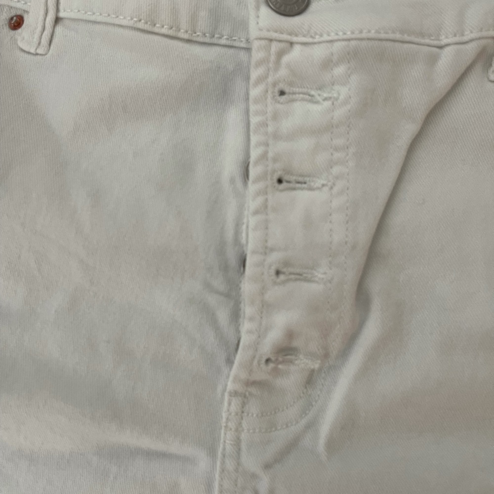 walmart white jean shorts